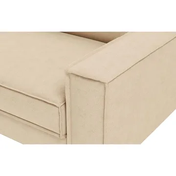 Vilsa 2-seters sofa - Sand - Møbler - Sofaer - Fløyel sofaer