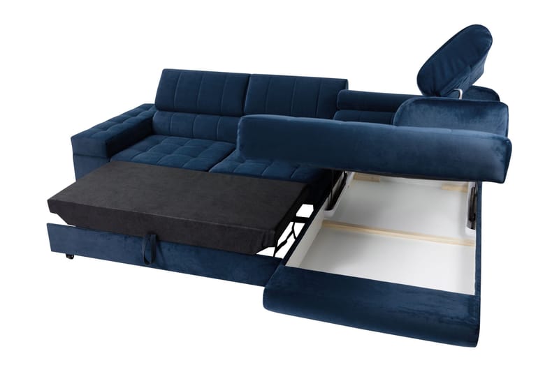 Warwick Sovesofa med Schäslong 3-seter - Brun - Møbler - Sofaer - Sovesofaer