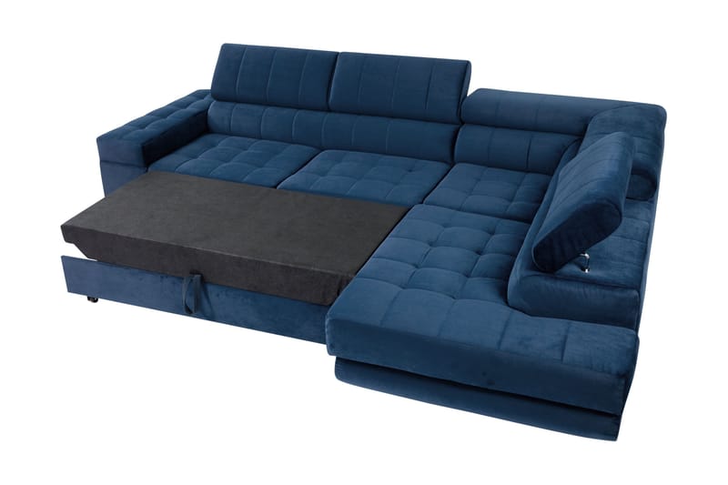 Warwick Sovesofa med Schäslong 3-seter - Brun - Møbler - Sofaer - Sovesofaer