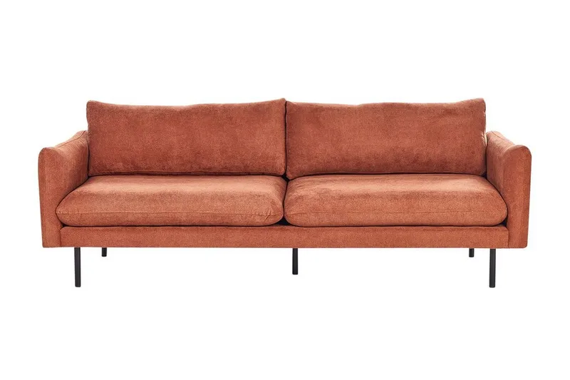 Woodal Sofa 3-seter - Brun/Svart - Møbler - Sofaer - Sofa 3 seter