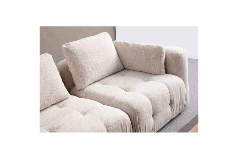 Yvara Sofa 2-sits - Beige - Møbler - Sofaer - Modulsofaer - Komplett modulsofa