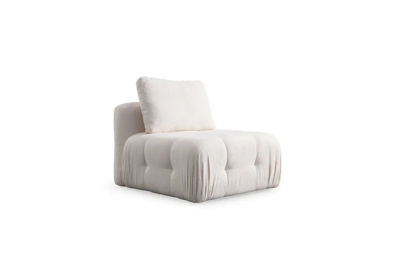 Yvara Sofa 3-sits - Hvit - Møbler - Sofaer - Modulsofaer - Komplett modulsofa