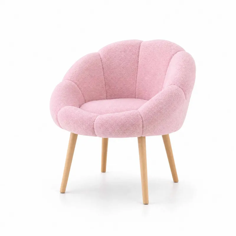 Ørelappstol Atelier Del Sofa Papatya (70 x 110 x 70 cm) Rosa