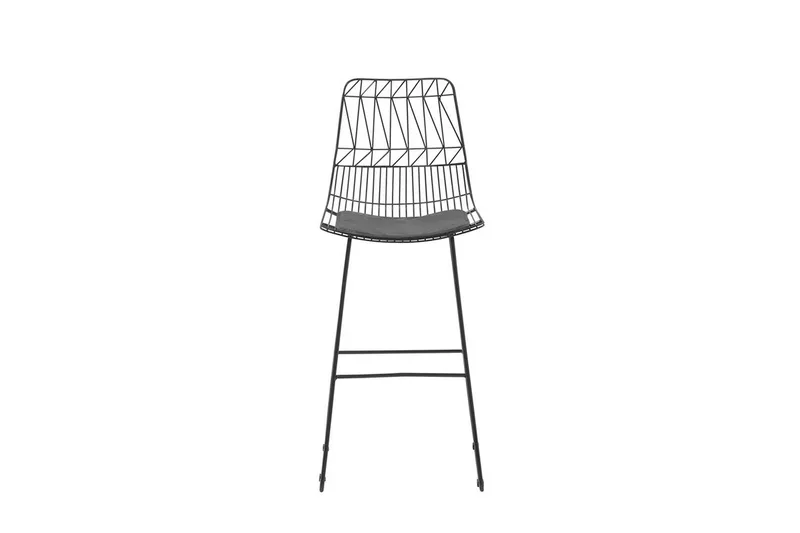 Preston Barstol 48 cm - Svart - Møbler - Stoler & lenestoler - Barstoler
