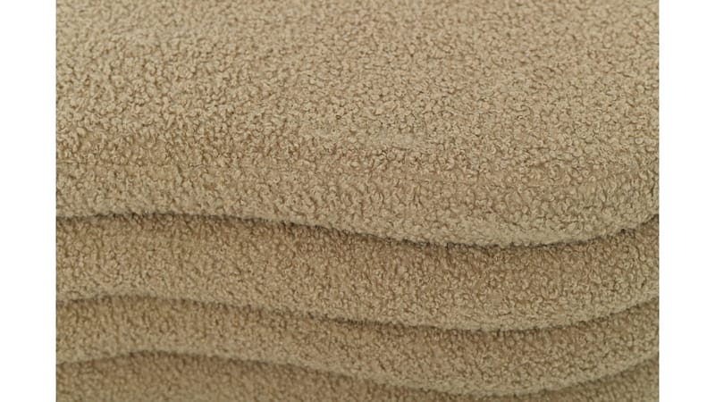 Benk Valvik med Organisk Form - Beige - Møbler - Stoler & lenestoler - Benk - Entrebenk