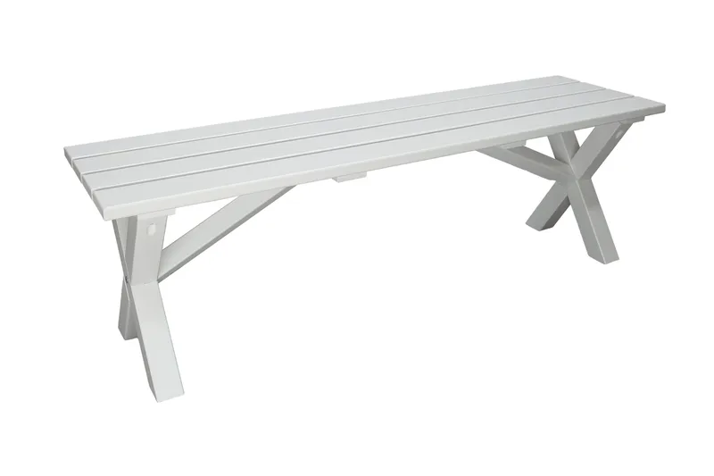 Scottsdale Sittebenk 140 cm Hvit, KWA