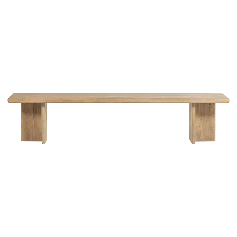 Spisebenk Ato 220 cm, Natur