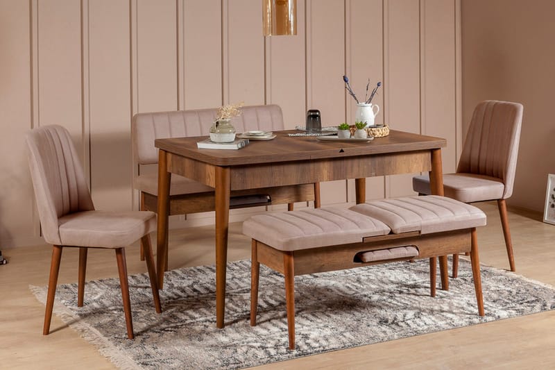 Valsot Sittebenk 110 cm - Brun - Møbler - Stoler & lenestoler - Benk