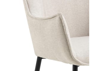 Crestlyn Lenestol - Beige - Møbler - Stoler & lenestoler - Spisestuestoler & kjøkkenstoler
