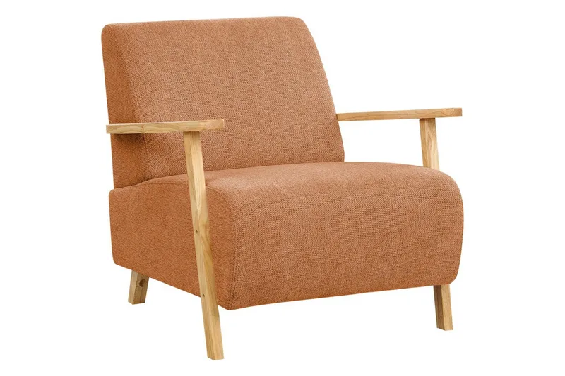 Fåtölj Orange, Brun