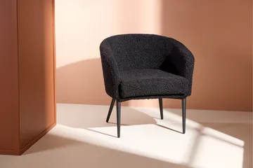 Fluffy Lenestol - Svart - Møbler - Stoler & lenestoler - Lenestoler