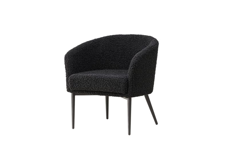 Fluffy Lenestol - Svart - Møbler - Stoler & lenestoler - Lenestoler