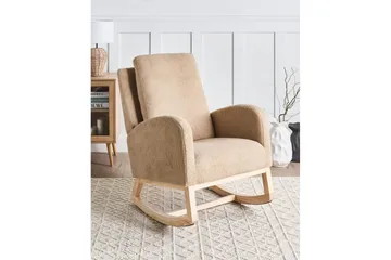 Gyngestol Alsta - Beige, brun - Møbler - Stoler & lenestoler - Lenestoler