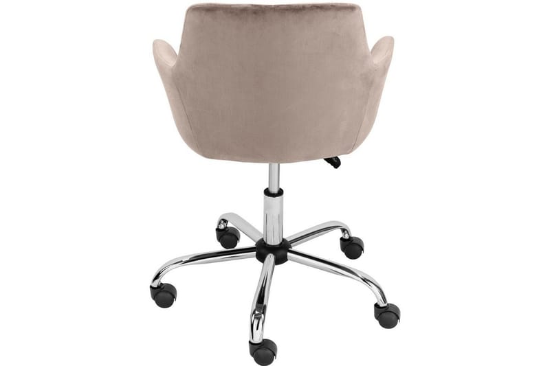 Kontorstol Loft24 Kontorstol Perry taupe Taupe - Møbler - Stoler & lenestoler - Kontorstol & skrivebordsstol