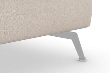 Ocean Lyx Fotskammel - Beige/Krom - Møbler - Stoler & lenestoler - Krakk - Fotskammel