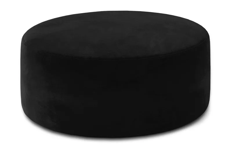 Bero Sittepuff Rund, Svart