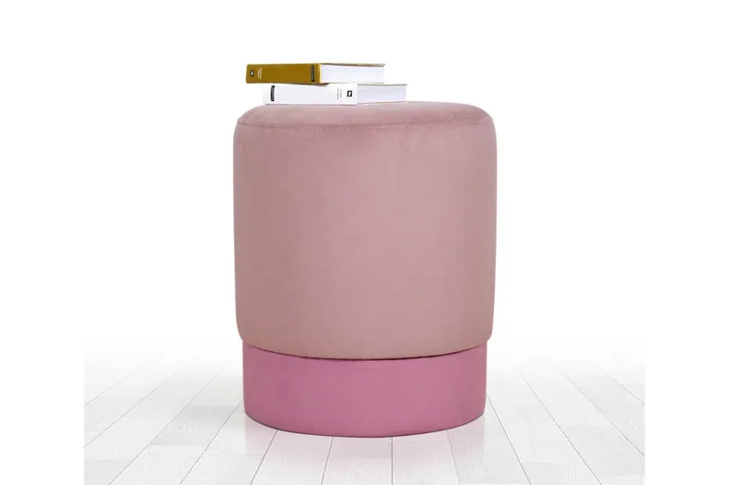 Lockport Sittepuff 38 cm, Rosa