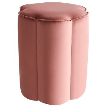 Puff lokket - Rosa - Møbler - Stoler & lenestoler - Krakk - Puff