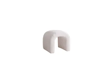 Ramdas Sittepuff 51 cm - Hvit - Møbler - Stoler & lenestoler - Krakk - Puff