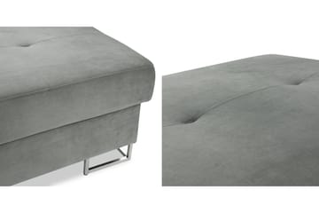 Reginia Fotskammel 104 cm - Turkis - Møbler - Stoler & lenestoler - Krakk - Fotskammel