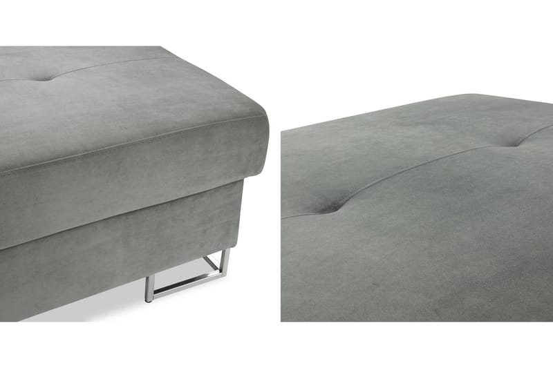 Reginia Fotskammel 104 cm - Turkis - Møbler - Stoler & lenestoler - Krakk - Fotskammel