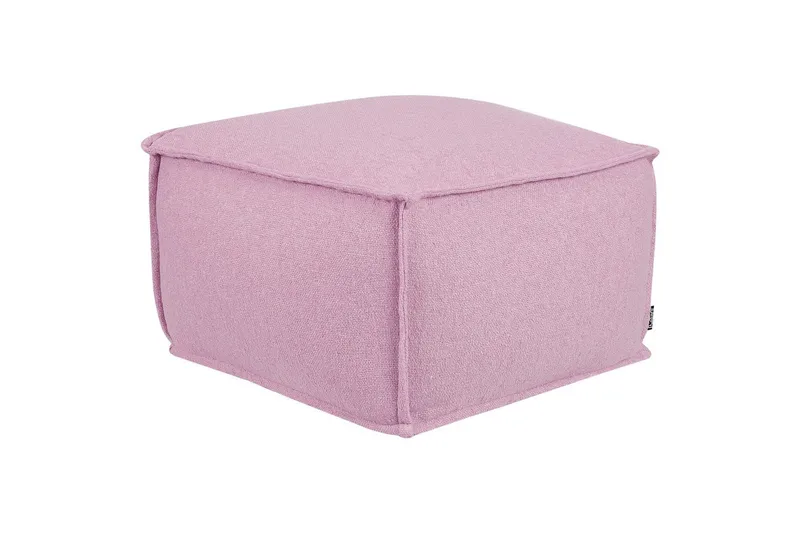 Sittepuff Sherali Rosa - Rosa - Møbler - Stoler & lenestoler - Krakk - Puff