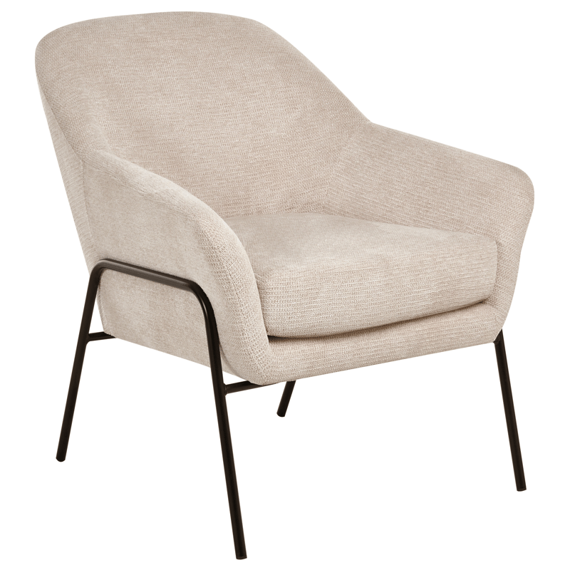 Lenestol Veddige - Beige - Møbler - Stoler & lenestoler - Lenestoler
