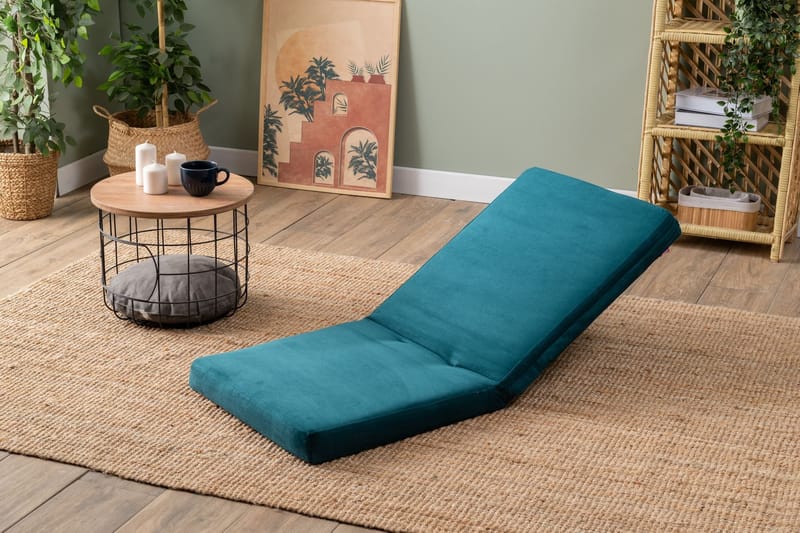 1-Seat Sofa-Bed Atelier Del Sofa Petrolgrønn - Møbler - Stoler & lenestoler - Lenestoler - Sovestol