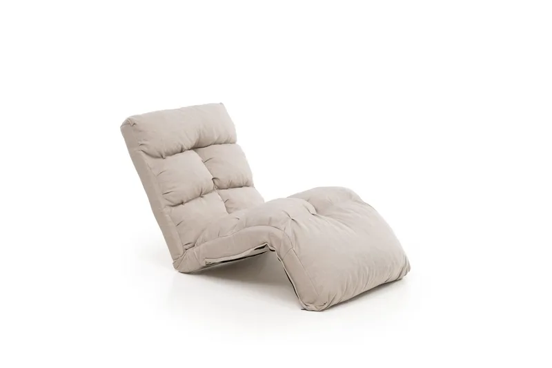 1-seters sovesofa Atelier Del Sofa Fuwa Single (60 x 50 x 60 cm) Krem - Møbler - Stoler & lenestoler - Lenestoler - Sovestol