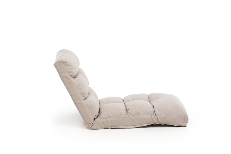 1-seters sovesofa Atelier Del Sofa Fuwa Single (60 x 50 x 60 cm) Krem - Møbler - Stoler & lenestoler - Lenestoler - Sovestol