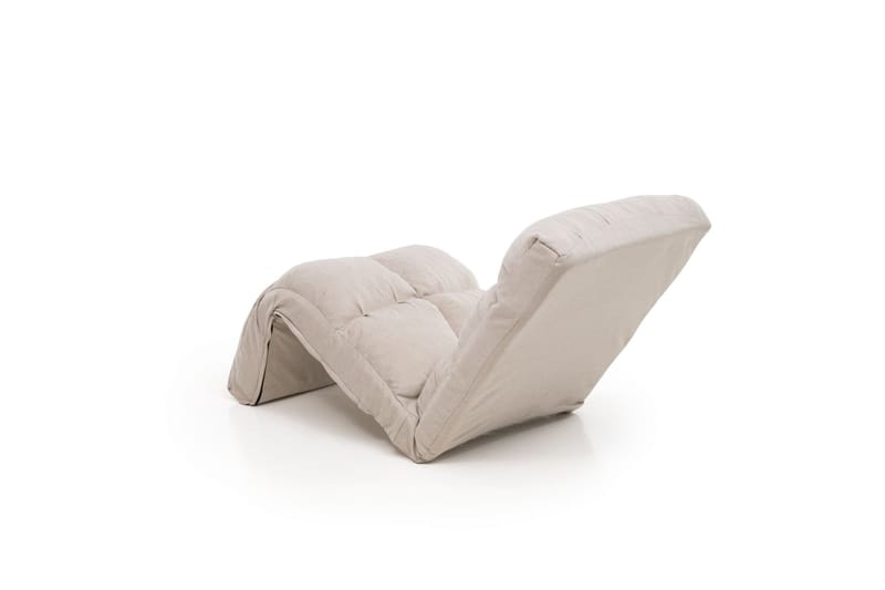 1-seters sovesofa Atelier Del Sofa Fuwa Single (60 x 50 x 60 cm) Krem - Møbler - Stoler & lenestoler - Lenestoler - Sovestol