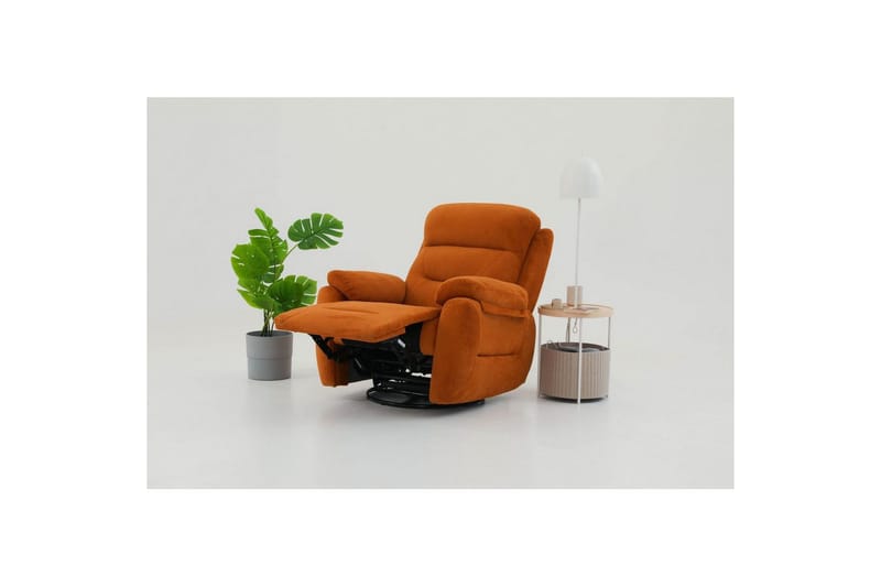 Angola Manuell reclinerstol - Rød - Møbler - Stoler & lenestoler - Lenestoler - Recliner & kinostol