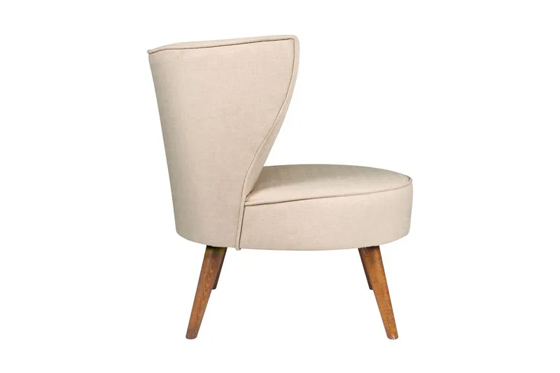 Biby Lenestol med Armlene - Beige - Møbler - Stoler & lenestoler - Lenestoler - Lenestoler uten armlene