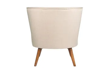 Biby Lenestol med Armlene - Beige - Møbler - Stoler & lenestoler - Lenestoler - Lenestoler uten armlene