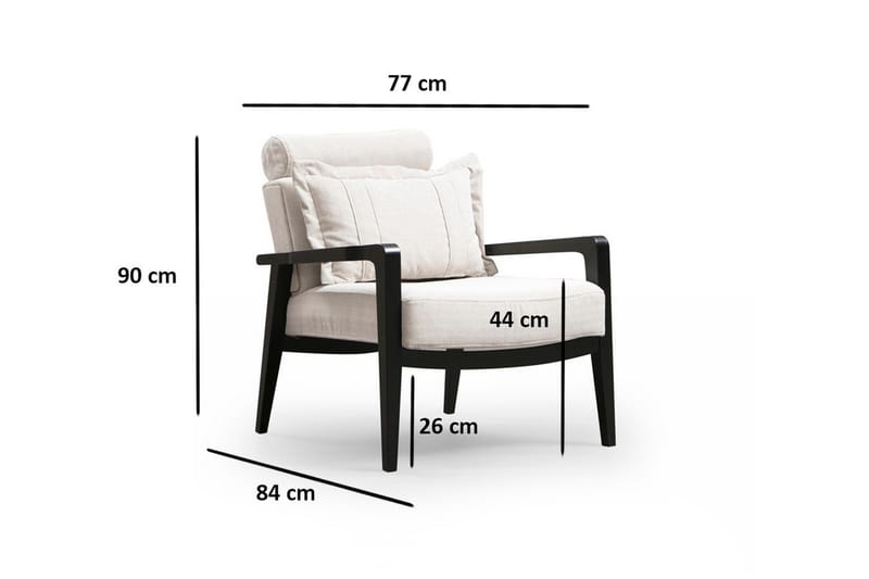 Bramelia Fåtölj - Beige - Møbler - Stoler & lenestoler - Lenestoler