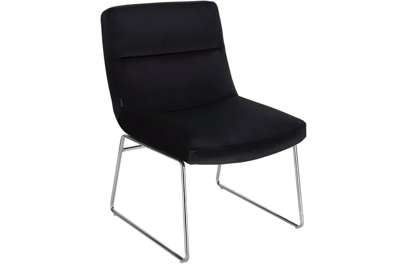 Castlegar Loungelenestol, Svart