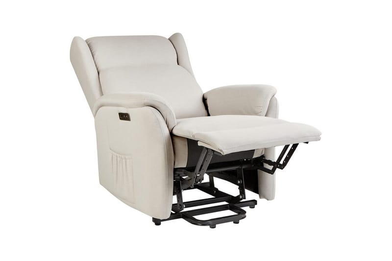 Elektrisk reclinerstol Elegy - Hvit - Møbler - Stoler & lenestoler - Lenestoler - Recliner & kinostol