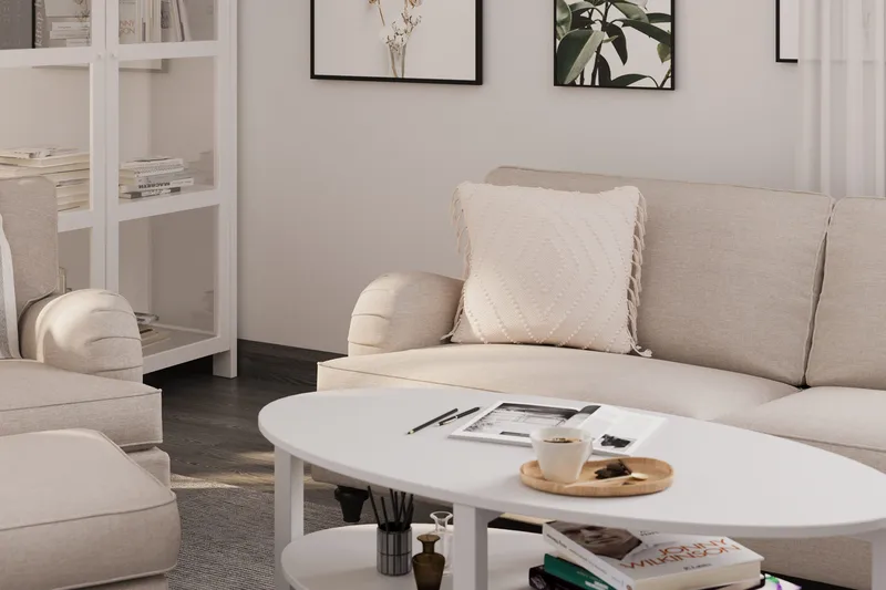 Howard Classic Lenestol - Beige - Møbler - Stoler & lenestoler - Lenestoler - Howard lenestol
