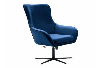 Laytown Fåtölj Dark Blue/Black - Møbler - Stoler & lenestoler - Lenestoler