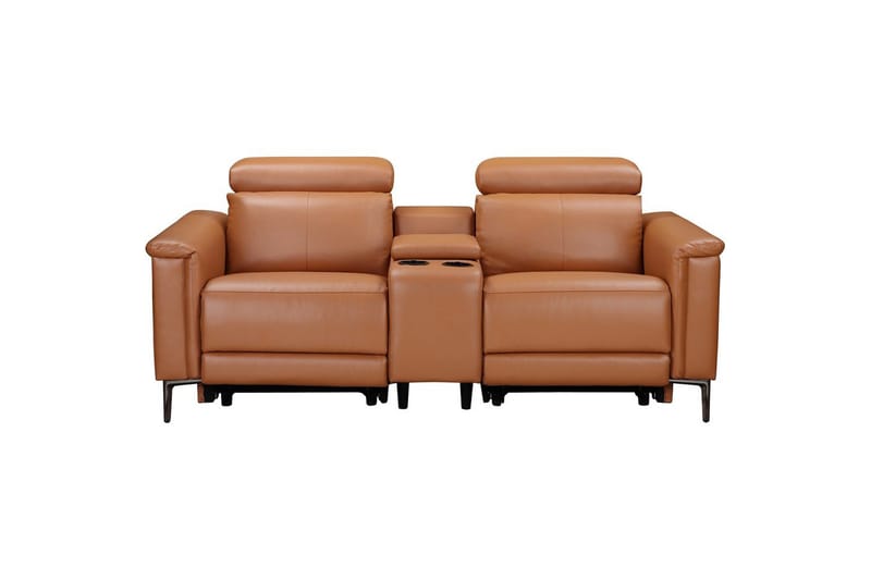 Lund Liggestol - Brun - Møbler - Sofaer - Reclinersofaer - 2 seters kinosofa & reclinersofa