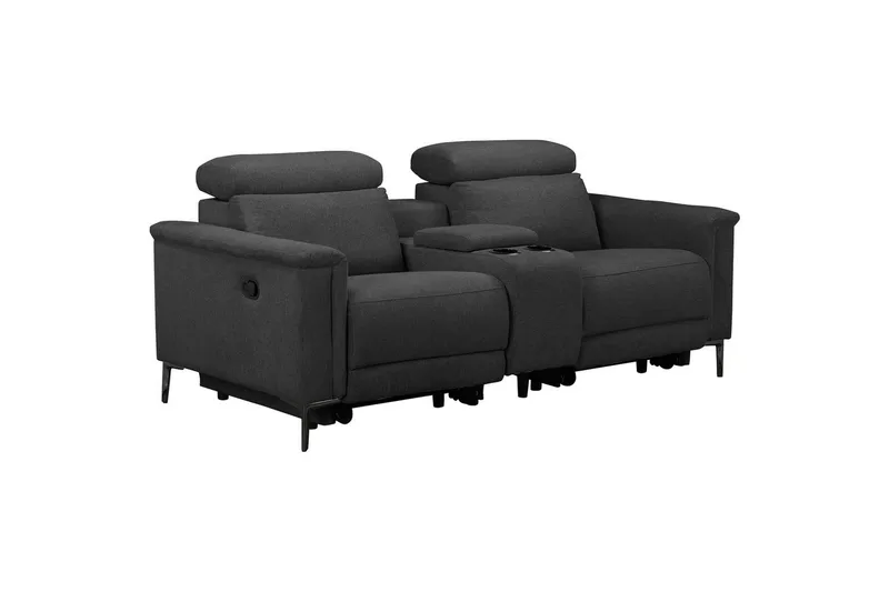 Lund Liggestol - Grå - Møbler - Sofaer - Reclinersofaer - 2 seters kinosofa & reclinersofa