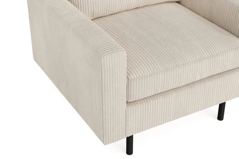 Peppe Manchester Lenestol 76 cm bred - Beige - Møbler - Stoler & lenestoler - Lenestoler - Klubblenestol