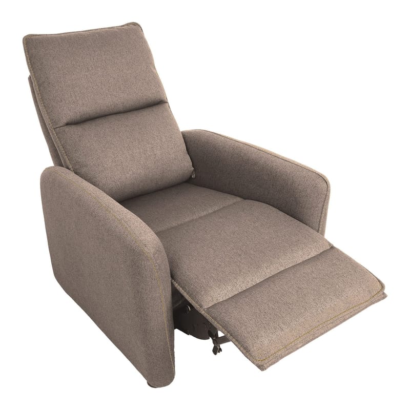 Reclinerlenestol Örsvik med push back-mekanisme - Beige - Møbler - Stoler & lenestoler - Lenestoler - Recliner & kinostol