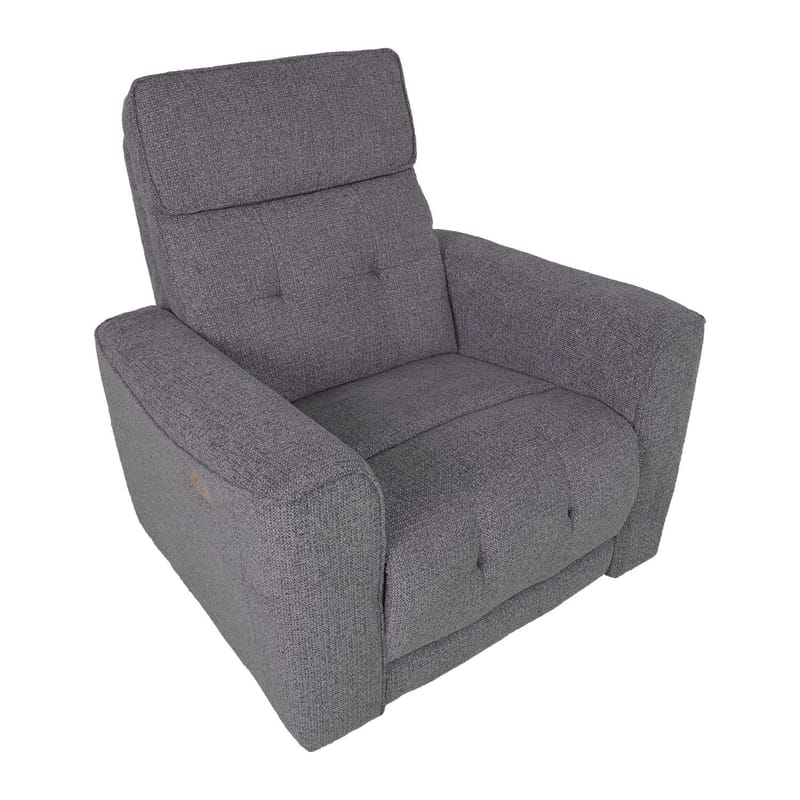 Reclinerlenestol Glendor med elektrisk mekanisme - grå - Møbler - Stoler & lenestoler - Lenestoler - Recliner & kinostol