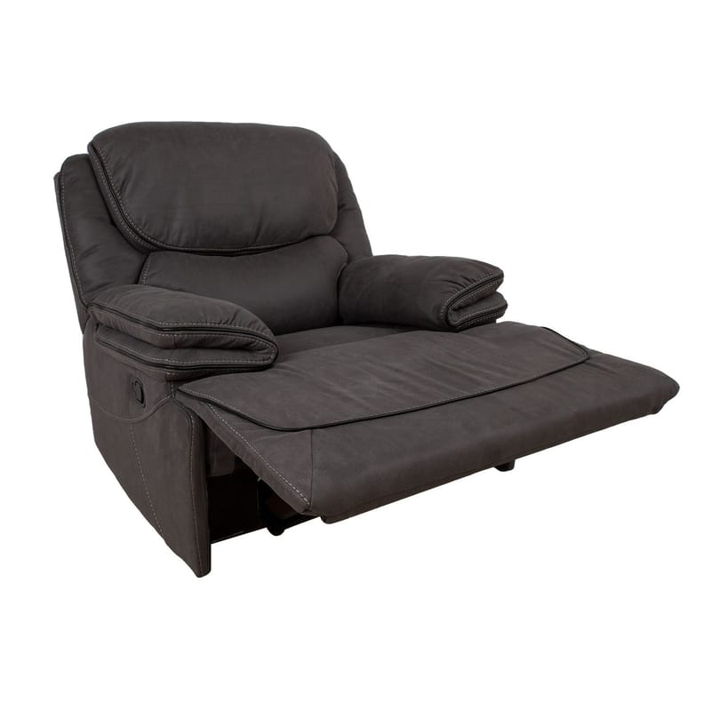 Reclinerlenestol Sälmar med manuell mekanisme - grå - Møbler - Stoler & lenestoler - Lenestoler - Recliner & kinostol