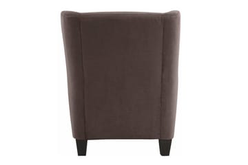 Silfa Lenestol Microfiber - Brun - Møbler - Stoler & lenestoler - Lenestoler - Ørelappstol