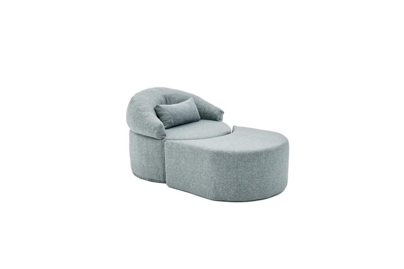 Zevon Sovelenestol - Grå - Møbler - Sofaer - Sovesofaer