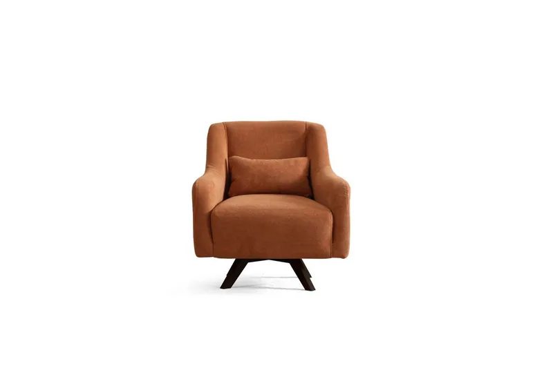 Malkiat Lounge lenestol, Oransje/Svart
