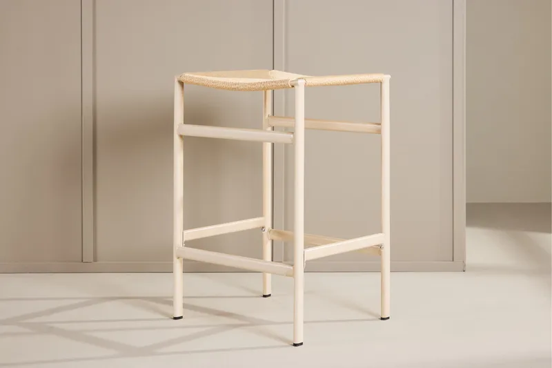 Polly Barstol 66 cm - Beige - Møbler - Stoler & lenestoler - Barstoler