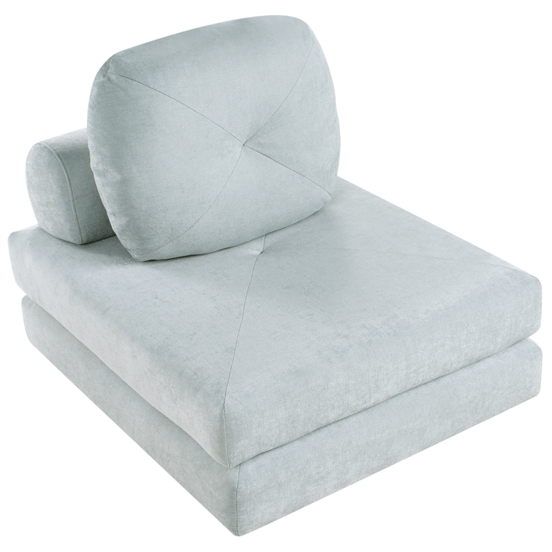 Sovesofa Olden - Lyseblå - Møbler - Sofaer - Sovesofaer - Forovervendt sovesofa